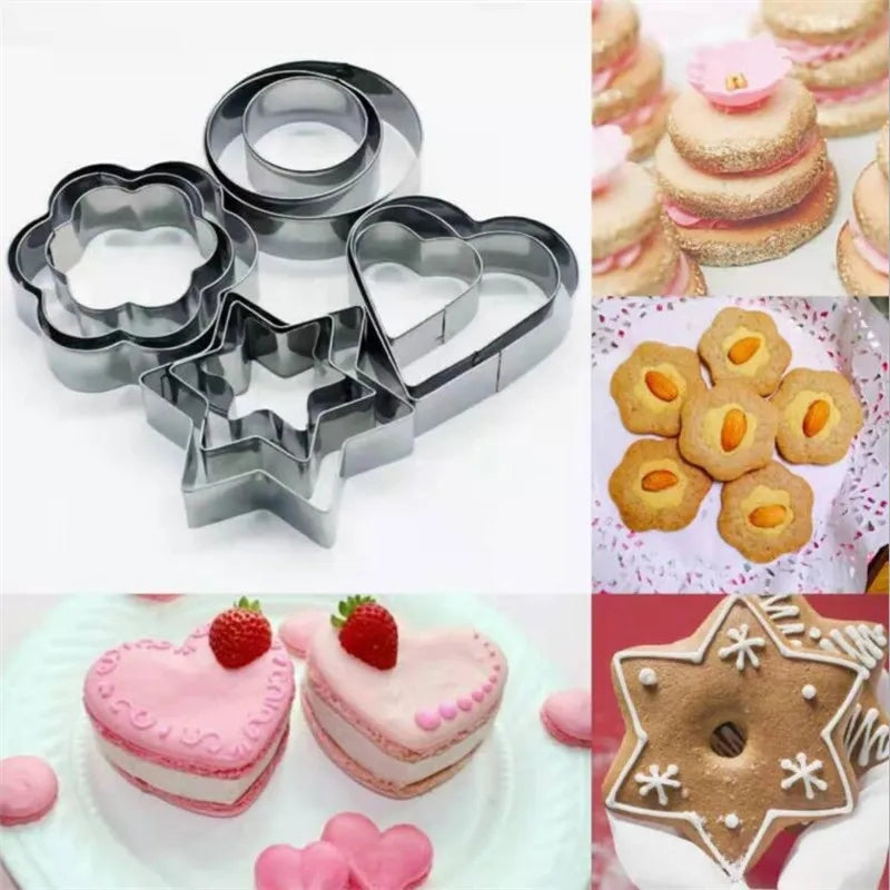 24 PIECES COOKIES CUTTER SET