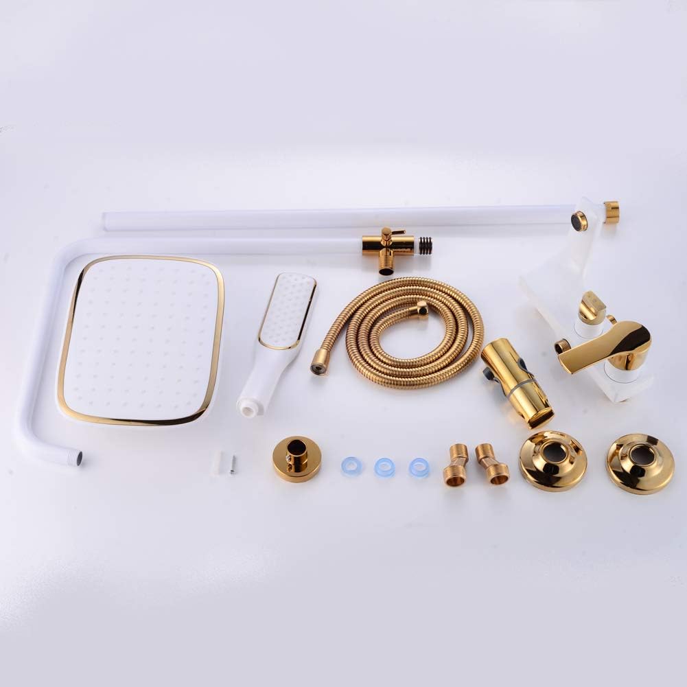 "Piano Bathroom Fittings Set – Includes Basin Mixer Tap Wa,ll- Complete Bathware Kit"