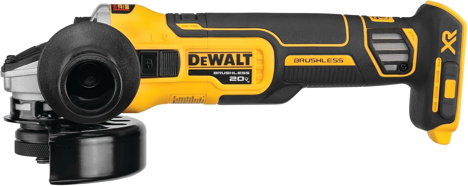 DEWALT DCG405 125mm flat head angle grinder bare machine tool cutting machine 18V lithium battery brushless tools