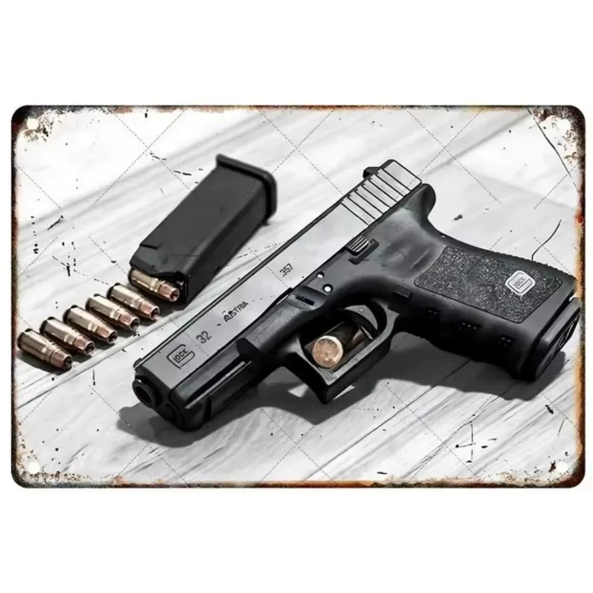 Tactical Metal Sign